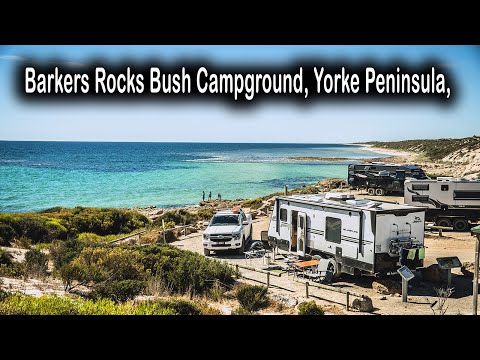 Barkers Rock Bush Campground Yorke Peninsula, Catching Squid, Nomads Caravanning Australia, EP-183