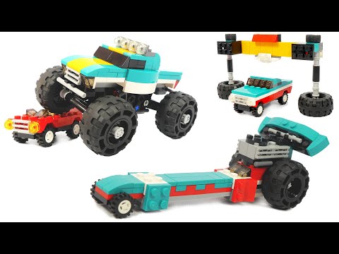 LEGO Creator 31101 Monster Truck 3 in 1 - Lego Speed Build Review