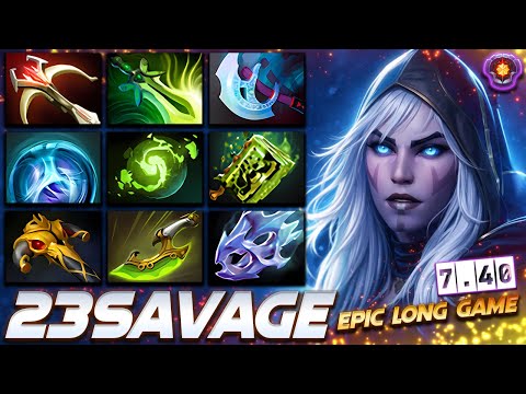 23savage Drow Ranger Epic Archer - Dota 2 Pro Gameplay [Watch & Learn]