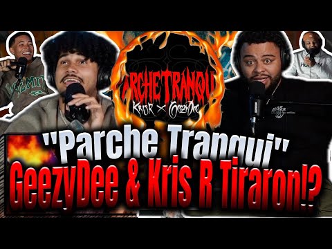 REACTION to "Pache Tranqui" GeezyDee and Kris R GOT ALL OUT!? This Video Is MAD!!!