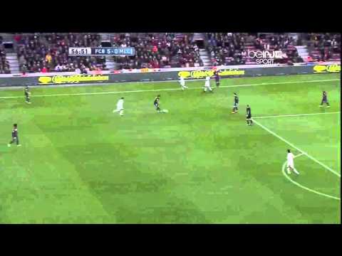 Pique great speed & defending vs Gio dos Santos | Barcelona 5-0 Mallorca