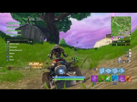 Dusty Divot Vehicle Time Trial Location Week 10 Season 6 Fortnite