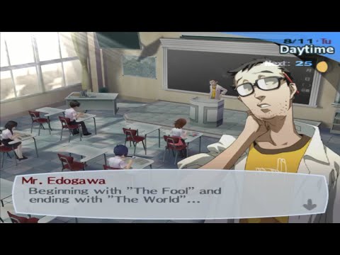 Persona 3 FES -Journey-100% HARD mode-Part 56-Summer School