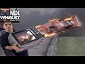 Reliant Robin banger racing! | Damon Hill's Wild And Whacky Races