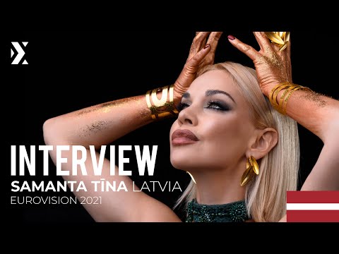 INTERVIEW ▸ Samanta Tīna🇱🇻 | Eurovision 2021