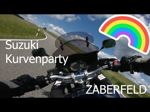 Kurvenparty mit der Suzuki GSX 1250 FA von Gündelbach nach Zaberfeld