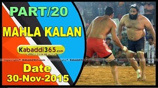 (13) (Mahla kalan)(Moga) Kabaddi Tournament 30 Nov 2015