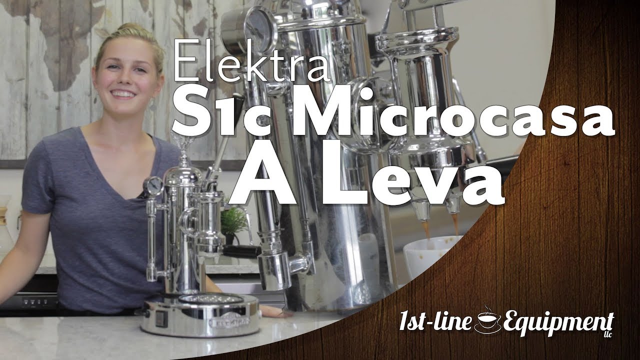 Overview: Elektra Microcasa a Leva Espresso Machine