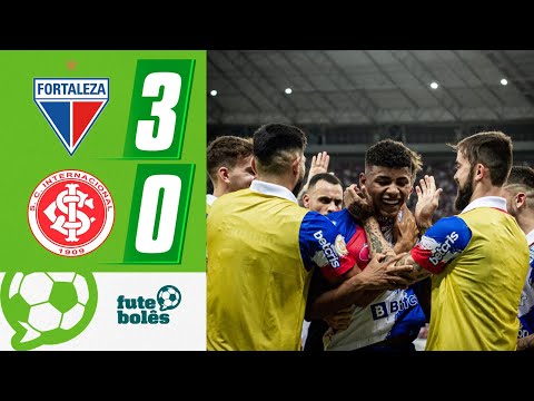 FORTALEZA 3 x 0 INTERNACIONAL - LEÃO VENCE A SEGUNDA SEGUIDA NO BRASILEIRO