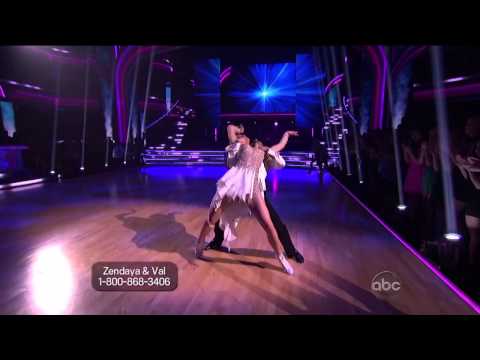 Zendaya & Valentin Chmerkovskiy - Freestyle - Dancing With the Stars 2013 - Week 10