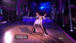 Zendaya &amp; Valentin Chmerkovskiy - Freestyle - Dancing With the Stars 2013 - Week 10