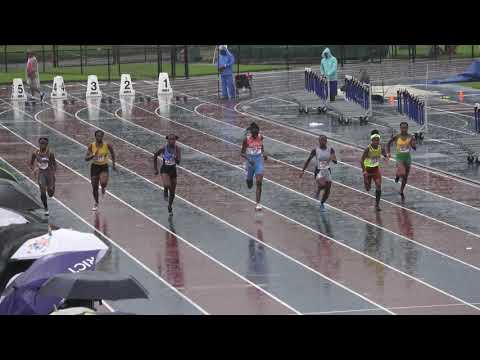 Girls 100m Dash 15-16 Year Old Semi Finals Heat 2- 44th Annual Northwest Track & Field Classic 2019