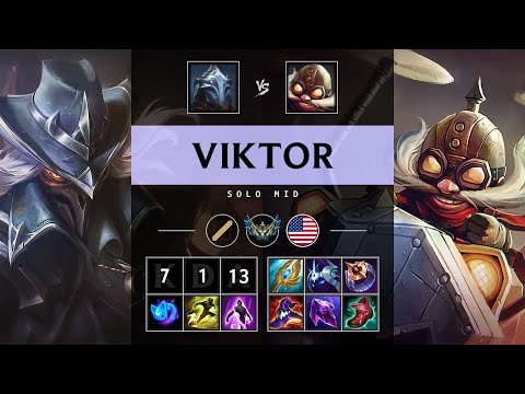 Viktor Mid vs Corki - NA Challenger Patch 25.12
