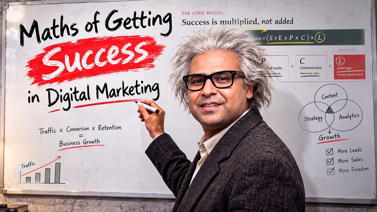 Formula to become Successful in Digital Marketing - Umar Tazkeer