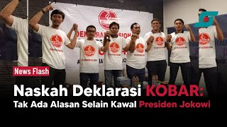 KOBAR Sebut Tak Ada Alasan Selain Kawal Presiden Jokowi | Opsi.id