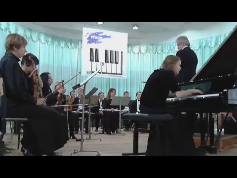 2018.03.27 (stream)(Part 2). Milda Daunoraite & Academic Symphony Orchestra. Conductor Yuriy Yanko