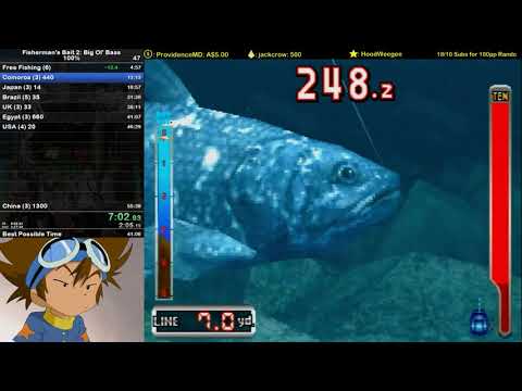 Fisherman's Bait 2: Big Ol' Bass - All Fish Speedrun in 49:17 (Current World Record)