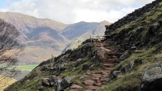 preview picture of video 'Lake District Country Walk   Buttermere to Red Pike via Scale Force round'