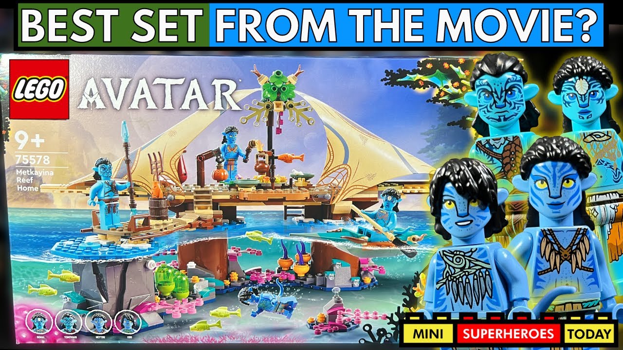 LEGO Avatar - Dům kmene Metkayina na útesu
