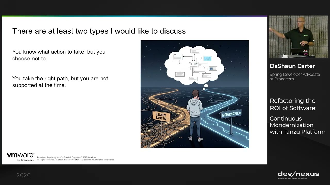 Devnexus 2026 - Refactoring the ROI of Software  Continuous Mondernization with Tanzu Platform