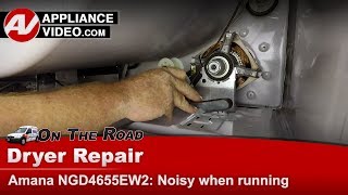 Amana Dryer Repair - Noisy Operation - Idler Pulley