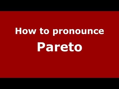 How to pronounce Pareto (Italian/Italy) - PronounceNames.com