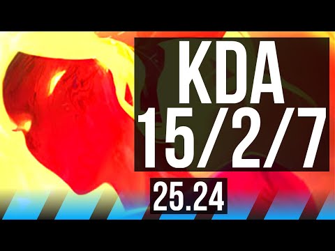 AKALI vs AHRI (MID) | 15/2/7 | KR Master | 25.24