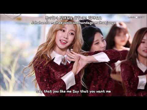 Lovelyz - Just (그냥) (eng sub + romanization + hangul) [HD]
