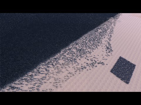 300 THANOS vs 50000 BLACK PANTHER - Ultimate Epic Battle Simulator