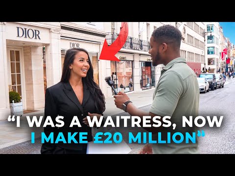 Asking Millionaires How They Got Rich? | London, Bond Street