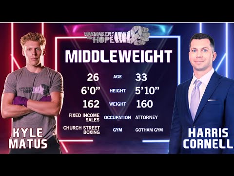 Kyle Matus vs Harris Cornell - Hope NYC X - Haymakers for Hope