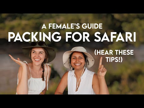 Female Safari Tips & Packing Advice (Travel Guide)