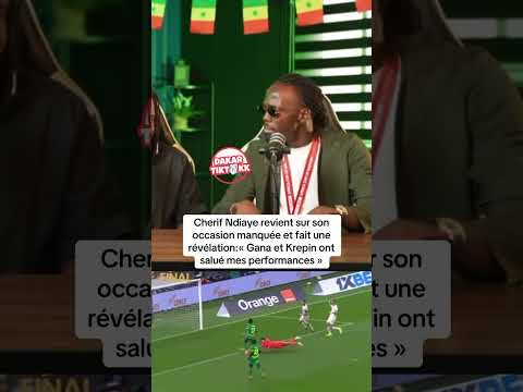 Cherif Ndiaye occasion bima raté..... #senegal