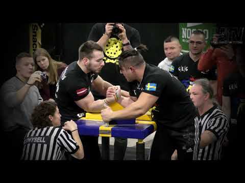 Arm Battle of Sweden 2018 - Vaios Anthoulis vs Vladisvlas Krasovskis ][ Right and Left