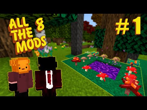ВЕЛИКОЛЕПНАЯ СБОРКА НА 1.19.2 ATM 8 (ALL THE MODS 8) [300+ МОДОВ]