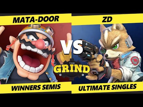 The Grind 174 Winners Semis - Mata-Door (Wario) Vs. ZD (Fox) Smash Ultimate - SSBU