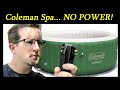 Coleman SaluSpa Inflatable Spa Not Powering On. EASY DIY FIX!