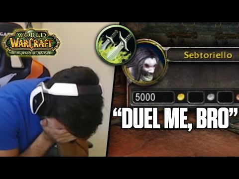 I Dueled a Viewer On Rogue for 5,000G | TBC Classic