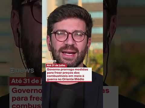 Governo prorroga medidas para frear preços dos combustíveis em meio à guerra no Oriente Médio