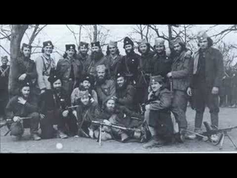 Serbian Chetniks-Zbogom oce zbogom majko