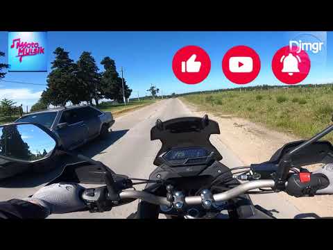 Honda NX190 - Visitando Joaquín Suarez