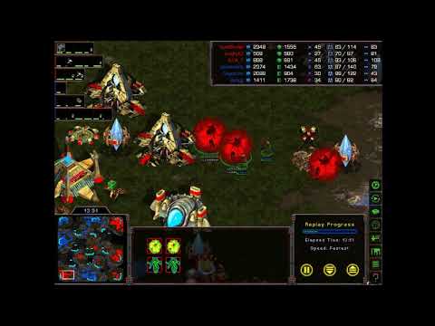 3v3 BGH Starcraft Broodwar TTT vs PPP - Replay