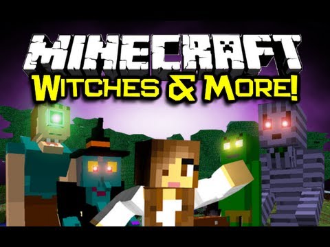 ThnxCya - Minecraft WITCHES & MORE MOD Spotlight - So Much Awesome! - (Minecraft Mod Showcase)