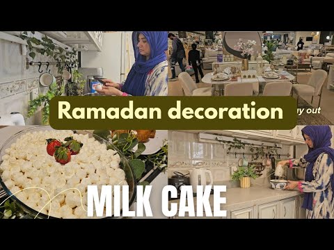 Ramadan In Saudi Arabia Feels So Special || Three Milk Cake Recipe ||Morning Routine 