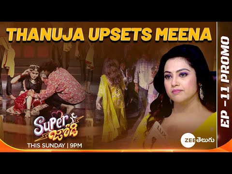 Super Jodi - Thanuja Upsets Meena I Mass 2.0 Theme Promo | This Sun @ 9:00 pm | Zee Telugu
