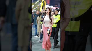 beautiful girl street fashion outfits style #tiktok #chinesefashion #mejoresstreetfashion #shorts