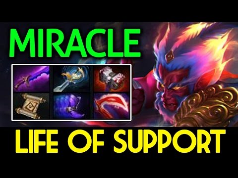 Miracle- DOTA 2 Patch 7.03 [Monkey King] Life of Support