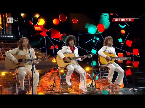 I Gemelli di Guidonia cantano "Quella carezza della sera" -  Tale e Quale Show 15/10/2021