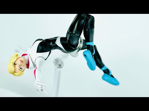 Marvel Legends Into the Spiderverse Gwen Stacy Chefatron Review