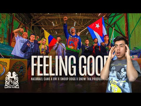 Natanael Cano x Ovi x Snoop Dogg x Snow Tha Product x CNG - Feeling Good [Video Official] | REACTION